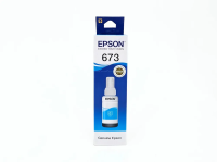 Чернила Epson T6732 cyan (С13T673298), оригинал, голубые, 70 мл.