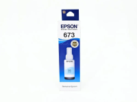 Чернила Epson T6735 light-cyan (С13T673598), оригинал, светло-голубые, 70 мл.