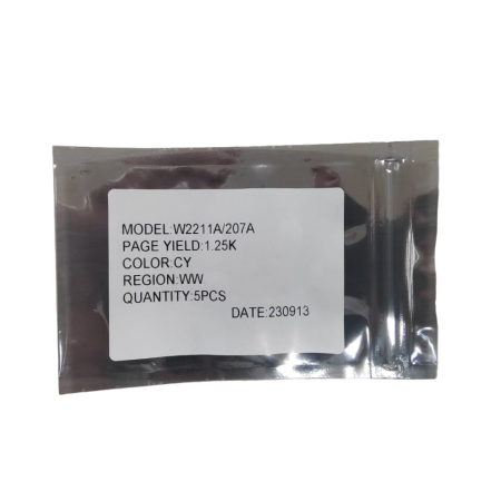 Чип для картриджа HP W2211A (207A), 1250 стр.