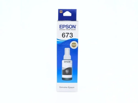 Чернила Epson T6731 black (С13T673198), оригинал, черные, 70 мл.