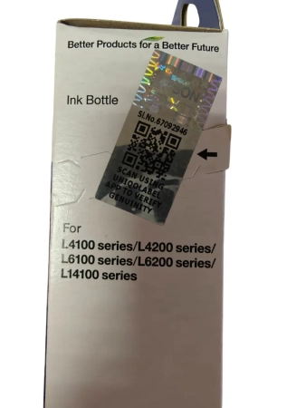 Чернила Epson 001 C13T03Y398 оригинал, пурпурные 70 мл.