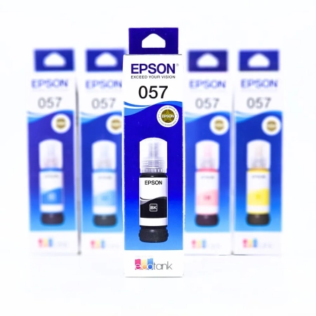 Чернила Epson 057 black (C13T09D198), оригинал, черные, 70 мл.