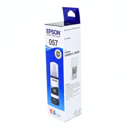 Чернила Epson 057 black (C13T09D198), оригинал, черные, 70 мл.